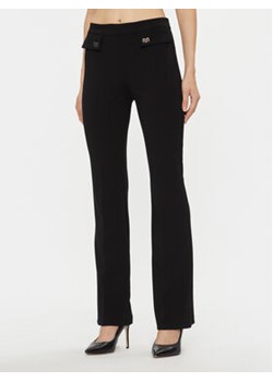 Rinascimento Spodnie materiałowe CFC0116218003 Czarny Regular Fit ze sklepu MODIVO w kategorii Spodnie damskie - zdjęcie 168531073