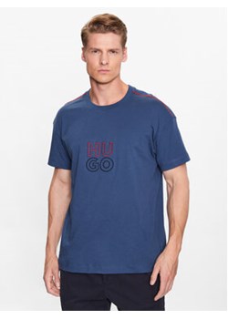 Hugo T-Shirt 50490418 Granatowy Relaxed Fit ze sklepu MODIVO w kategorii T-shirty męskie - zdjęcie 168531110