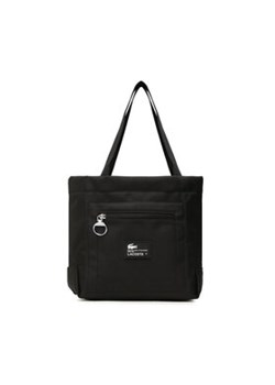 Lacoste Torebka S Shopping Bag NF4197WE Czarny ze sklepu MODIVO w kategorii Torby Shopper bag - zdjęcie 168531382