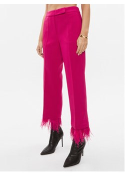 MICHAEL Michael Kors Spodnie materiałowe MH330K43GZ Różowy Regular Fit ze sklepu MODIVO w kategorii Spodnie damskie - zdjęcie 168531591