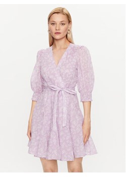 Polo Ralph Lauren Sukienka codzienna 211906177001 Fioletowy Regular Fit ze sklepu MODIVO w kategorii Sukienki - zdjęcie 168532260