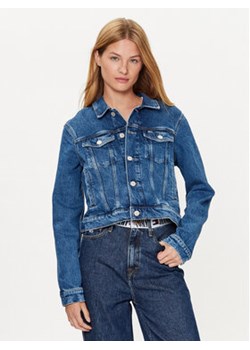 Tommy Jeans Kurtka jeansowa DW0DW16055 Niebieski Slim Fit ze sklepu MODIVO w kategorii Kurtki damskie - zdjęcie 168532570