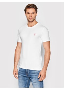Guess T-Shirt M2YI24 J1311 Biały Super Slim Fit ze sklepu MODIVO w kategorii T-shirty męskie - zdjęcie 168532612