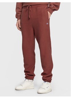 Champion Spodnie dresowe Acid Wash 217982 Czerwony Custom Fit ze sklepu MODIVO w kategorii Spodnie męskie - zdjęcie 168533301