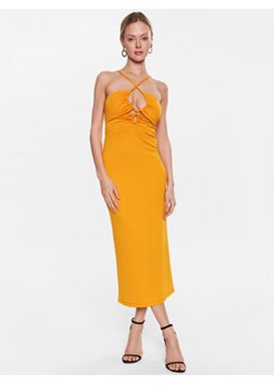 Sisley Sukienka codzienna 41L1LV03U Żółty Regular Fit ze sklepu MODIVO w kategorii Sukienki - zdjęcie 168533342