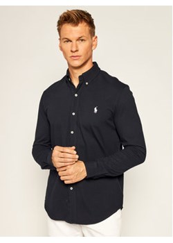 Polo Ralph Lauren Koszula 710654408016 Granatowy Regular Fit ze sklepu MODIVO w kategorii Koszule męskie - zdjęcie 168534080