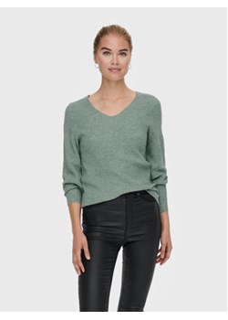 ONLY Sweter Atia 15230147 Zielony Regular Fit ze sklepu MODIVO w kategorii Swetry damskie - zdjęcie 168534162