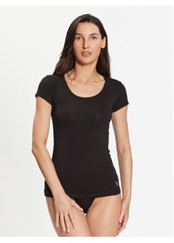 U.S. Polo Assn. T-Shirt 66003 Czarny Slim Fit ze sklepu MODIVO w kategorii Bluzki damskie - zdjęcie 168534204