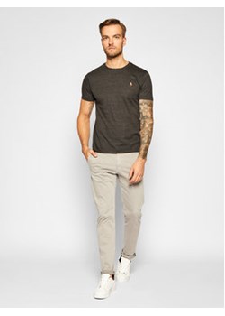 Polo Ralph Lauren T-Shirt Tsh 710740727032 Szary Slim Fit ze sklepu MODIVO w kategorii T-shirty męskie - zdjęcie 168534212
