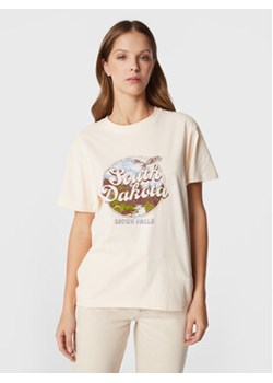 BDG Urban Outfitters T-Shirt 75440644 Écru Regular Fit ze sklepu MODIVO w kategorii Bluzki damskie - zdjęcie 168534420