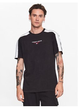 Tommy Jeans T-Shirt Detail DM0DM16893 Czarny Regular Fit ze sklepu MODIVO w kategorii T-shirty męskie - zdjęcie 168534573