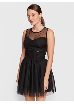 Rinascimento Sukienka koktajlowa CFC0110240003 Czarny Regular Fit ze sklepu MODIVO w kategorii Sukienki - zdjęcie 168534643