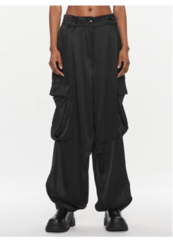 Herskind Spodnie materiałowe Edwin 4949985 Czarny Relaxed Fit ze sklepu MODIVO w kategorii Spodnie damskie - zdjęcie 168534921