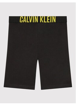 Calvin Klein Underwear Szorty piżamowe G80G800502 Czarny Slim Fit ze sklepu MODIVO w kategorii Piżamy dziecięce - zdjęcie 168535082