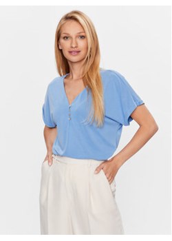 ONLY Bluzka 15285116 Niebieski Regular Fit ze sklepu MODIVO w kategorii Bluzki damskie - zdjęcie 168535373