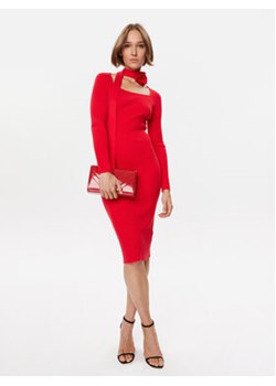 Gaudi Sukienka dzianinowa 321FD13008 Czerwony Regular Fit ze sklepu MODIVO w kategorii Sukienki - zdjęcie 168535380