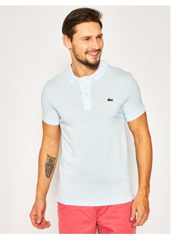 Lacoste Polo PH4012 Niebieski Slim Fit ze sklepu MODIVO w kategorii T-shirty męskie - zdjęcie 168535400