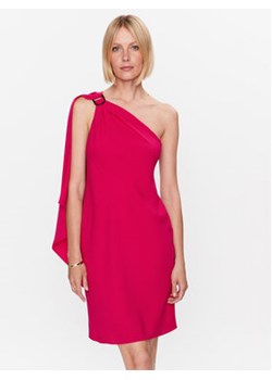 Lauren Ralph Lauren Sukienka koktajlowa 253903215001 Różowy Regular Fit ze sklepu MODIVO w kategorii Sukienki - zdjęcie 168535993