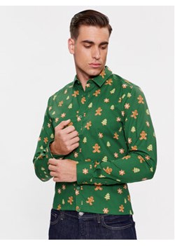 Only & Sons Koszula 22027330 Zielony Regular Fit ze sklepu MODIVO w kategorii Koszule męskie - zdjęcie 168536213