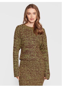 Gina Tricot Sweter Beverly 17579 Zielony Regular Fit ze sklepu MODIVO w kategorii Swetry damskie - zdjęcie 168536272