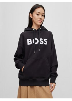 Boss Bluza 50490635 Czarny Regular Fit ze sklepu MODIVO w kategorii Bluzy damskie - zdjęcie 168536274