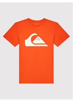 Quiksilver T-Shirt Comp Logo EQBZT04369 Pomarańczowy Regular Fit ze sklepu MODIVO w kategorii T-shirty chłopięce - zdjęcie 168536934