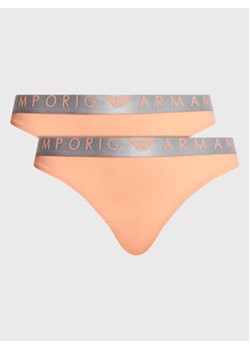 Emporio Armani Underwear Komplet 2 par fig klasycznych 163334 3R235 02662 Pomarańczowy ze sklepu MODIVO w kategorii Majtki damskie - zdjęcie 168537172