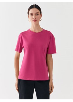 United Colors Of Benetton T-Shirt 3096D102O Różowy Regular Fit ze sklepu MODIVO w kategorii Bluzki damskie - zdjęcie 168537501