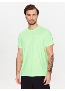 Puma Koszulka techniczna Run Favorite 523150 Zielony Regular Fit ze sklepu MODIVO w kategorii T-shirty męskie - zdjęcie 168537551