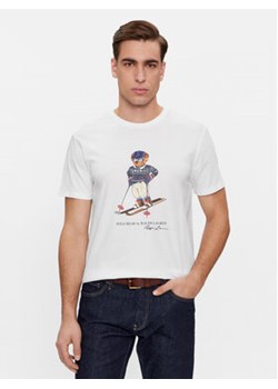Polo Ralph Lauren T-Shirt 710853310026 Biały Slim Fit ze sklepu MODIVO w kategorii T-shirty męskie - zdjęcie 168537824