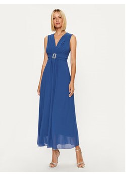 Rinascimento Sukienka wieczorowa CFC0115101003 Niebieski Regular Fit ze sklepu MODIVO w kategorii Sukienki - zdjęcie 168538533