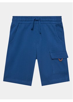 United Colors Of Benetton Szorty materiałowe 3BL0C901U Niebieski Regular Fit ze sklepu MODIVO w kategorii Spodenki chłopięce - zdjęcie 168538671