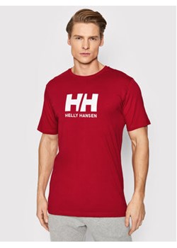 Helly Hansen T-Shirt Logo 33979 Czerwony Regular Fit ze sklepu MODIVO w kategorii T-shirty męskie - zdjęcie 168539371