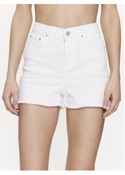 LTB Szorty jeansowe Layla 60589 14876 Biały Regular Fit ze sklepu MODIVO w kategorii Szorty - zdjęcie 168539560
