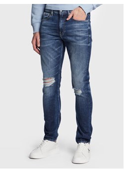 Calvin Klein Jeans Jeansy J30J322803 Niebieski Slim Taper Fit ze sklepu MODIVO w kategorii Jeansy męskie - zdjęcie 168539964