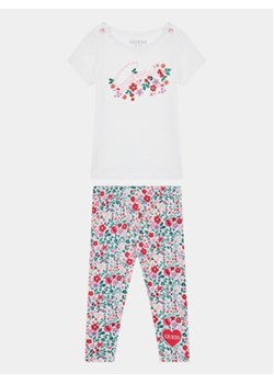 Guess Komplet t-shirt i legginsy A4RG03 K6YW3 Kolorowy Regular Fit ze sklepu MODIVO w kategorii Komplety niemowlęce - zdjęcie 168539994
