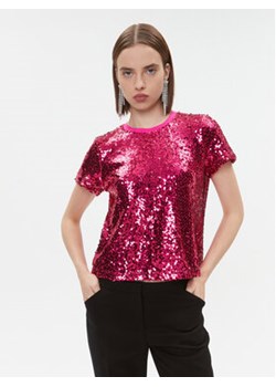 DKNY T-Shirt P3MH4SIT Różowy Regular Fit ze sklepu MODIVO w kategorii Bluzki damskie - zdjęcie 168540060