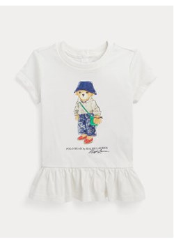 Polo Ralph Lauren T-Shirt 310915833001 Biały Regular Fit ze sklepu MODIVO w kategorii Koszulki niemowlęce - zdjęcie 168540671