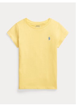 Polo Ralph Lauren T-Shirt 311833549052 Żółty Regular Fit ze sklepu MODIVO w kategorii Bluzki dziewczęce - zdjęcie 168540720