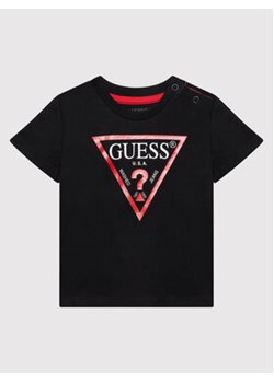 Guess T-Shirt N73I55 K8HM0 Czarny Regular Fit ze sklepu MODIVO w kategorii T-shirty chłopięce - zdjęcie 168541261