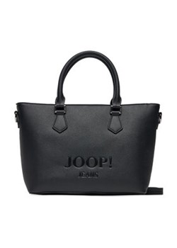 JOOP! Jeans Torebka Lettera 1.0 Lara 4130000864 Czarny ze sklepu MODIVO w kategorii Torby Shopper bag - zdjęcie 168541632