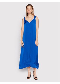 DKNY Sukienka codzienna P2DBTN10 Niebieski Regular Fit ze sklepu MODIVO w kategorii Sukienki - zdjęcie 168541683