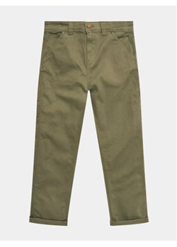 Lee Spodnie materiałowe Carpenter LEE0019 Zielony Regular Fit ze sklepu MODIVO w kategorii Spodnie chłopięce - zdjęcie 168541880