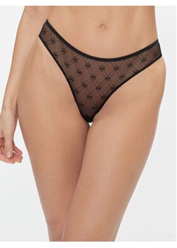 Emporio Armani Underwear Stringi 162468 3F205 00020 Czarny ze sklepu MODIVO w kategorii Majtki damskie - zdjęcie 168542733