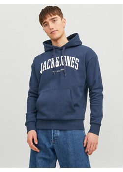 Jack&Jones Bluza Josh 12236513 Granatowy Standard Fit ze sklepu MODIVO w kategorii Bluzy męskie - zdjęcie 168542951