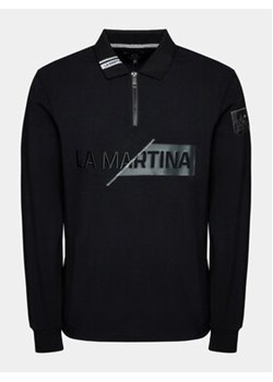 La Martina Polo Warrick WMP317 JS324 Czarny Regular Fit ze sklepu MODIVO w kategorii T-shirty męskie - zdjęcie 168543321