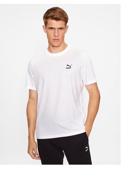 Puma T-Shirt Classics 535587 Biały Regular Fit ze sklepu MODIVO w kategorii T-shirty męskie - zdjęcie 168543473