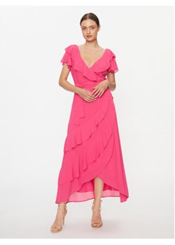YAS Sukienka koktajlowa 26031404 Różowy Regular Fit ze sklepu MODIVO w kategorii Sukienki - zdjęcie 168543483