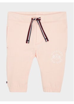 Tommy Hilfiger Spodnie dresowe KN0KN01787 Różowy Regular Fit ze sklepu MODIVO w kategorii Spodnie i półśpiochy - zdjęcie 168543581