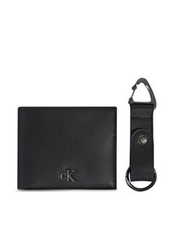 Calvin Klein Jeans Zestaw portfel i brelok Gifting Bifold/Keyfob K50K511201 Czarny ze sklepu MODIVO w kategorii Portfele męskie - zdjęcie 168543703